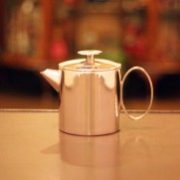 【販売開始】Christofle（クリストフル）1970年フランス大統領のために設計されたティーポット【紅茶を楽しむためのアンティーク】