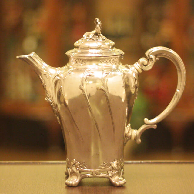 【CHRISTOFLE（クリストフル）】100年前の貴重なティーセット【紅茶を楽しむためのアンティーク】｜英国紅茶専門店ロンドンティールーム