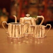 【販売開始】1870年代 アン王女朝様式スタイルのティーセット【P Harrington & Co】【紅茶を楽しむためのアンティーク】