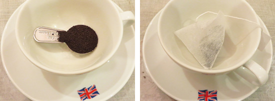ティーバッグの正しい淹れ方 ティーカップではなくマグカップを使う 英国紅茶専門店ロンドンティールーム