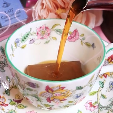 バレンタイン2024】流行りに便乗してチョコミルクティーを作ってみた